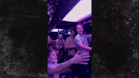 Snoop Dogg Surprises Fans on Random Party Bus, Dances & Smokes