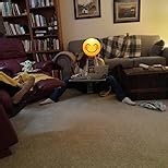 ECR4Kids The Surf Folding Portable Lap Desk, Large, Flexible Seating, Black