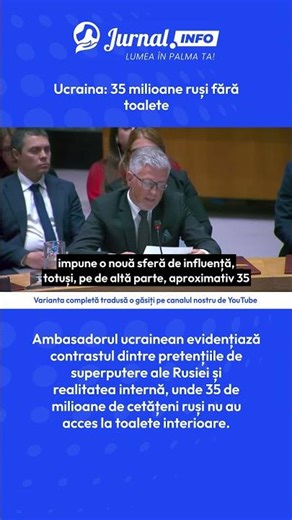 Ucraina: 35 milioane ruși fără toalete