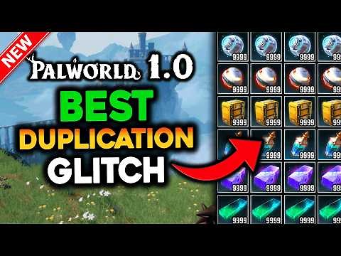Palworld 1.0 - NEW Unlimited Item Duplication Glitch (Fastest Method!)
