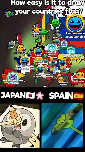 How easy is it to draw your countries flag?