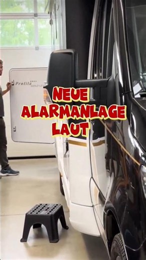 Alarmanlage mit App-Benachrichtigung, Fernbedienung und Elektronik Shutdown #alarmanlage #camper