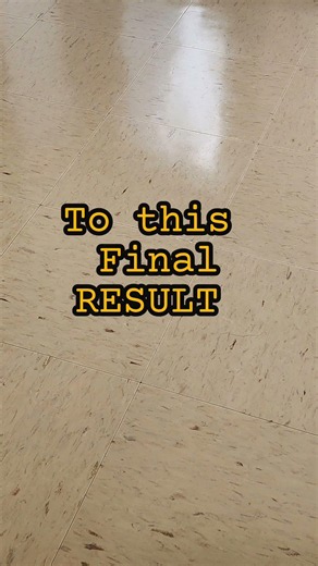 How This Damaged Floor Come Back to Life? Floor Stripping & Waxing #shorts #floortransformation