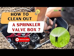 How To Clean Out A Sprinkler Valve Box - Do It In 2 Easy Ways