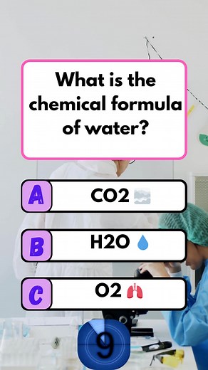 Chemical formula of water 💧 #brainteaser #puzzle #quiz #fun | Brain Bash