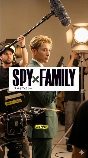 SPY x FAMILY Live-Action Ultra Realistic 4K Behind the Scenes! (You’ve Never Seen This!) #SpyXFamily