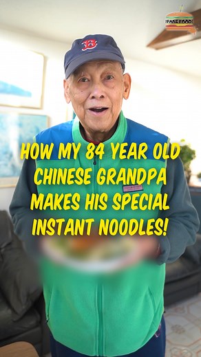 84K views · 4.7K reactions | How My 84 Year Old Chinese Grandpa Makes His Special Instant Ramen! #Shorts #reels #reelsfb #fbreels #chinesefood #chinesecuisine #instantnoodles #chineserecipe #grandpa #grandparents | The Fake Food Show | Facebook