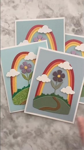 Card Making With Different Cardstock Finishes