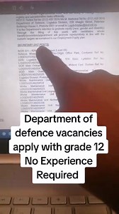 SA ARMY AVAILABLE TRAINEE 💚🔌 | Government Job's