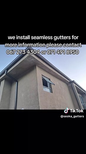 #seokagutters #gutter #fyp #limpopotiktok #gutterinstallation #smallbusiness #construction #viral_video #guttermaintenance #gutters #guttercleaning #sale