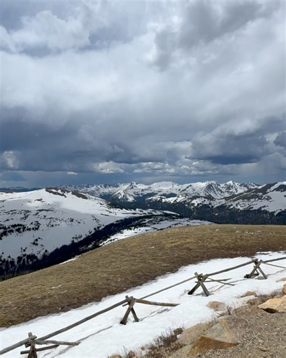 91K views · 4.1K reactions | While driving Trail Ridge Road in Rocky Mountain National Park, we pulled over at a viewpoint to capture this video—watching thunderstorms build over the mountains was pretty incredible. #colorado #Rmnp #rockymountainnationalpark ##nationalpark | Michael J Bauer Photography | Facebook