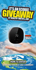 This month, we're giving away an ecobee Smart Thermostat each Monday! It monitors air quality, controls ventilation, manages humidity, and integrates seamlessly with your smart home. To Enter: - Like this video on Youtube. - Subscribe to our Youtube channel. Giveaway Rules: - No purchase necessary. - Open to [insert eligibility criteria, e.g., U.S. residents aged 18 ]. - Entries must comply with YouTube's Community Guidelines. Important: To confirm your subscription, please ensure your subscript