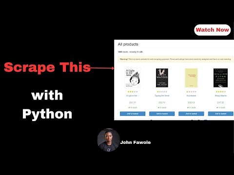 How to Scrape a Book Website with Python