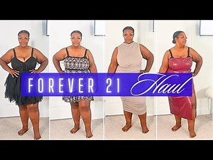 SUPER CUTE FOREVER 21 TRY ON HAUL | PLUS SIZE AND CURVY | SIZE 1X AND 2X