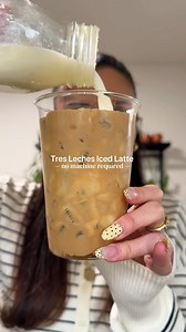 Easy Tres Leches Iced Latte (No Machine)