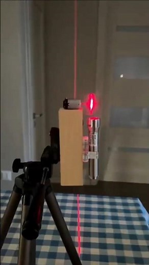 DIY Mini Laser Level Project Perfect Straight Lines for Walls and Ceiling ||#laser#experiment #light