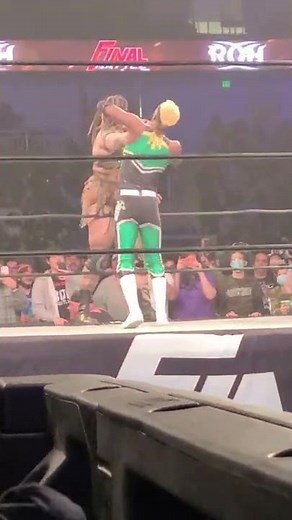 Max the Impaler stops World Famous CB in his tracks at ROH Final Battle