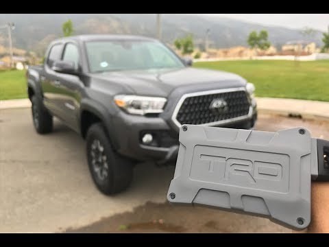 AJT DESIGN INJECTION KEY FOB INSTALL & REVIEW | TACOMA TRD OFF ROAD