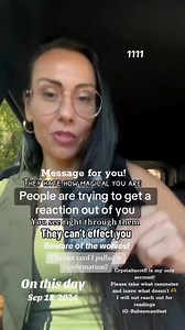 26K views · 680 reactions | People are trying to get a reaction out of you 樂 Part 3 #tarotreading #oraclecards #oraclereading #lovemessage #tarot | Crystal Tarot FL | Facebook