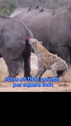 Did you know hyenas aren’t just scavengers—they’re elite hunters? 🐾😳 These formidable predators have a bite force of around 1,000 PSI, strong enough to crush bones… and some say even bite off a rhino’s tail. 💥 Their jaws are basically natural bone-crackers, making them some of Africa’s most effective killers. And it gets wilder: hyena clans are matriarchal, with dominant females running the show. 👑🐺 #HyenaFacts #WeirdNature #AnimalFacts #WildlifeFacts #PredatorFacts #NatureIsWild #DidYouKno
