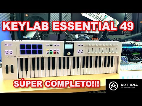 ARTURIA KEYLAB ESSENTIAL 49, SÚPER COMPLETO!!! (PRUEBAS Y REVIEWS) EN ESPAÑOL