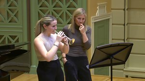 A throwback to world-renowned trumpet virtuoso Alison Balsom OBE's masterclass with students from the Royal College of Music's Brass Faculty 🎺 Watch more of the masterclass now on our YouTube channel: http://bit.ly/alison-balsom-masterclass 📷: Chris Christodoulou | Royal College of Music