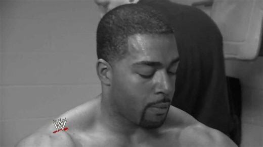 WWE NXT Rookie David Otunga is patched up after his tag team match on WWE NXT.