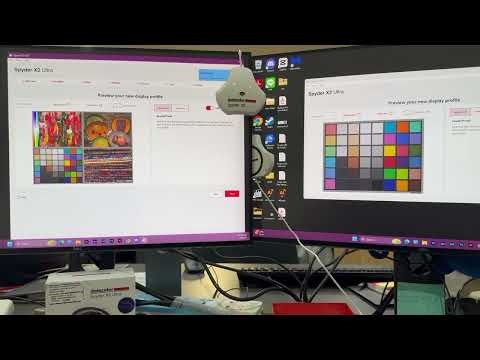 คาลิเบรท Dell U2419H เทียบ 2 จอ