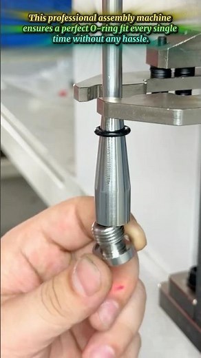 Fast And Efficient Automatic O-Ring Assembly Machine For Industry