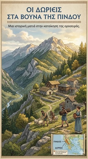 η κάθοδος των Δωριέων #history #schoollife