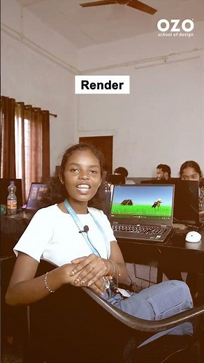 creating 3D Animation using XGen | #StudentWork #VFX #AnimationDesign