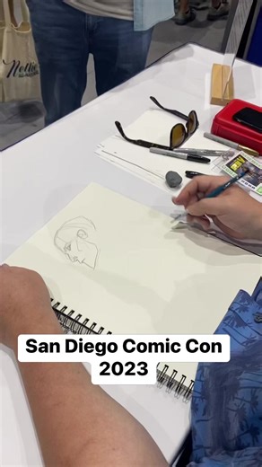 28K views · 1.5K reactions | Check out the fun in Adam’s booth at SDCC 2023! | Adam Hughes | Facebook