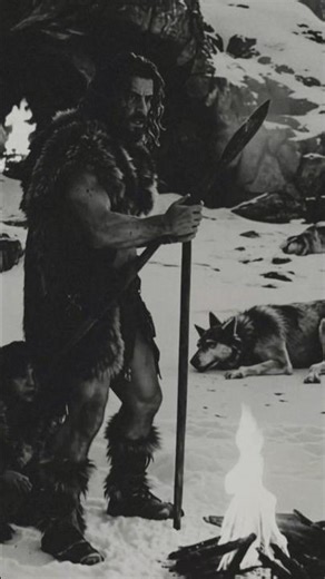 The First Wolf Tamed by Humans | 10,000 BC
