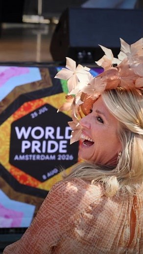 Queen Maxima opens World Pride 2026 in Amsterdam