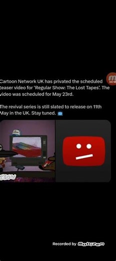 Cartoon Network UK has privated the Regular Show: Lost Tapes teaser trailer.