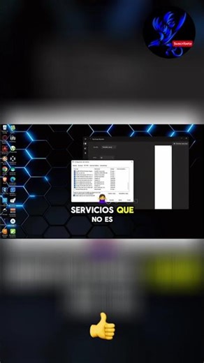 Optimiza tu PC: Desactiva Servicios Innecesarios (Tutorial) #shorts