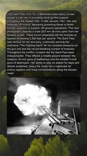 USS SAINT PAUL (CA-73) AT WAR 🦅