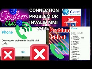 CONNECTION PROBLEM OR INVALID MMI CODE FOR TM/GLOBE/PROBLEM SOLVE/ 2023