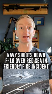A U.S. Navy cruiser shot down a Navy F/A-18 fighter jet over the Red Sea early Sunday morning, U.S. Central Command said. The F/A-18 was shot by weapons from the guided-missile cruiser the USS Gettysburg after taking off from the USS Harry S. Truman aircraft carrier on Dec. 22. Both Navy aviators were able to eject from the fighter jet and were recovered safely. One of the two sustained minor injuries, according to CENTCOM. Story: https://taskandpurpose.com/news/navy-shoots-fa18-red-sea/ | Task 