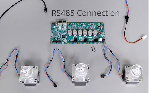 脱机编程| 简单几步编写3轴驱控模块代码，控制3个电机
