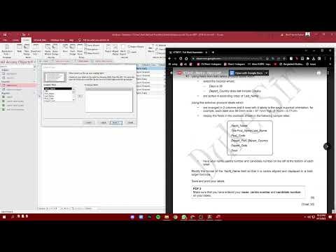 LABELS REPORT-IGCSE 0417 PRACTICAL(ACCESS DATABASE)