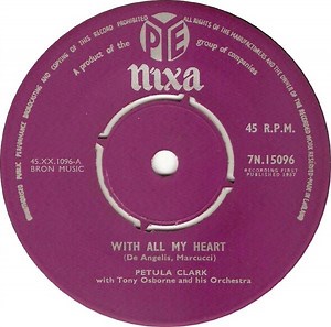 Petula Clark - With All My Heart