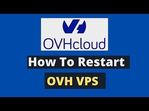 How to Reboot (Restart) OVH VPS