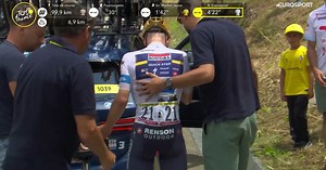 L'abandon d'Evenepoel, en perdition depuis le pied du Tourmalet