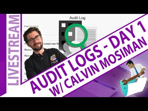 FileMaker's Built-in Audit Logs with Calvin - Day 1