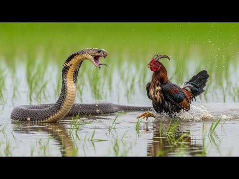 King Cobra vs Chicken – The Fight You Never Expected!