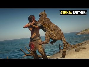 Native American Fights Legendary IWAKTA Panther in Red Dead Redemption 2 PC