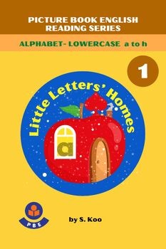 Little Letters' Homes A-H | No-Prep Phonics Alphabet Book | Preschool ESL