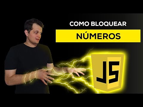 Como não permitir números em um input com JavaScript