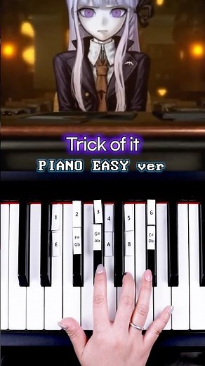 Trick of It 🎭 Easy Piano with 6 Keys 🎹